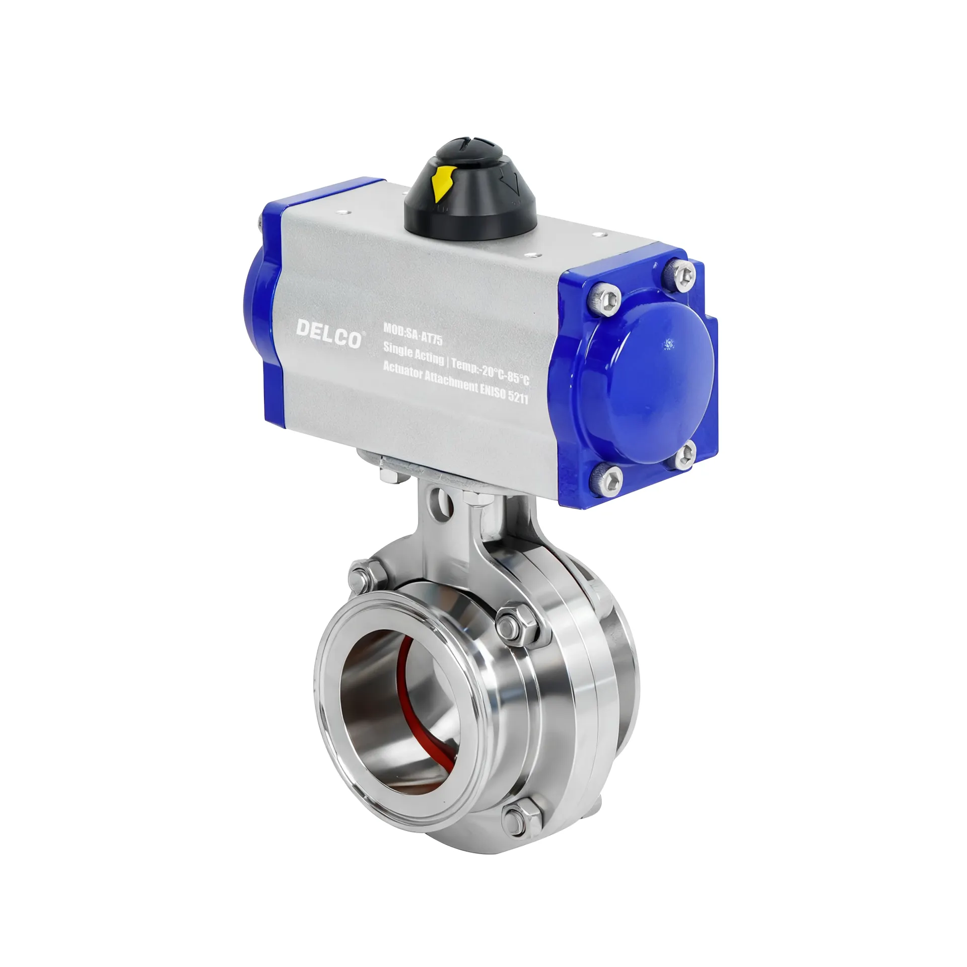 Valvola a farfalla sanitaria