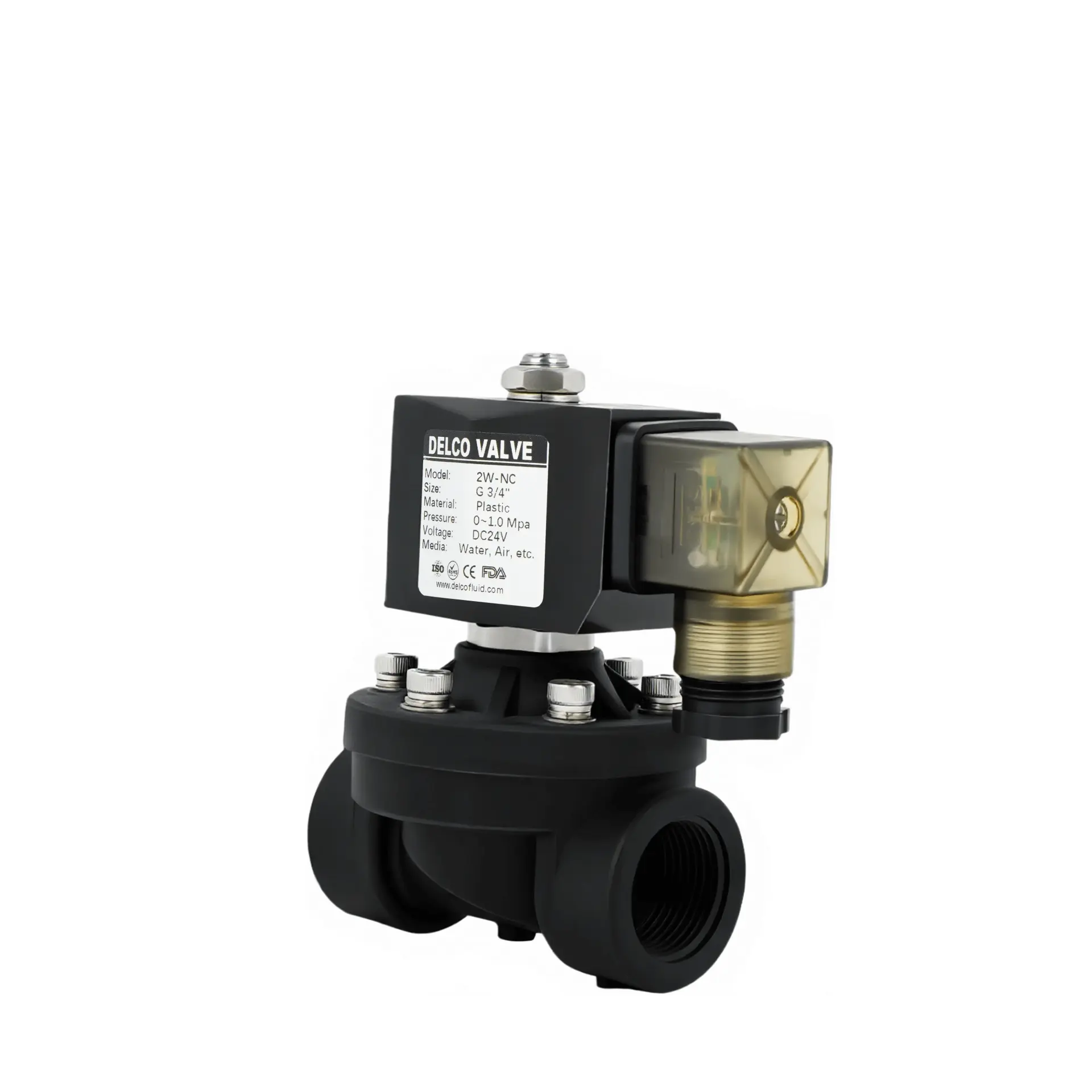 Valvola solenoide in PVC 3
