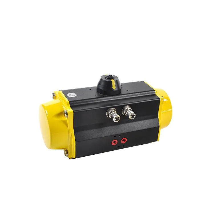 Attuatore pneumatico a doppio effetto della serie AT - Ciclo Alto, Controllo preciso 5