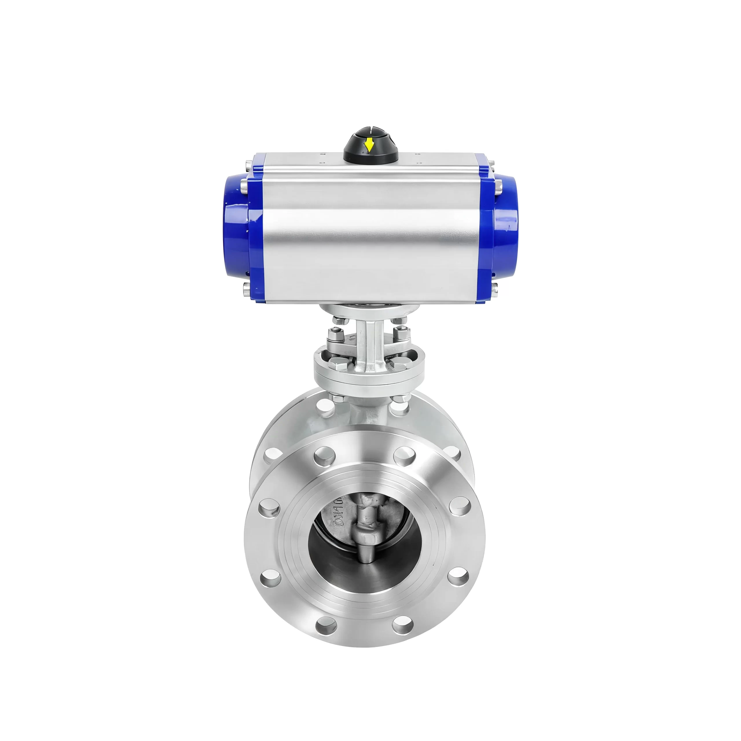 DK67-FB-G Pneumatic Hard Seal Triple Offset Flanged Butterfly Valve 3