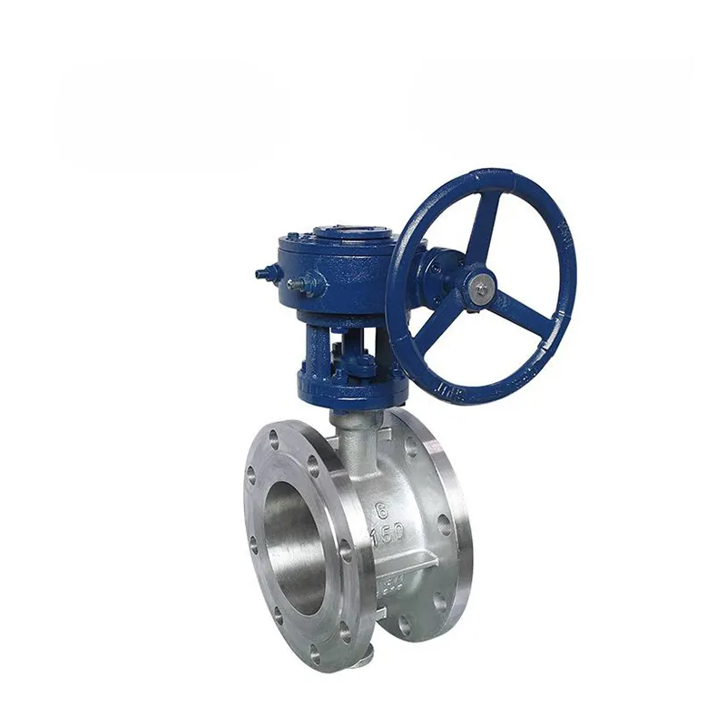 Worm Gear Metal Seated Flanged Butterfly Valve8
