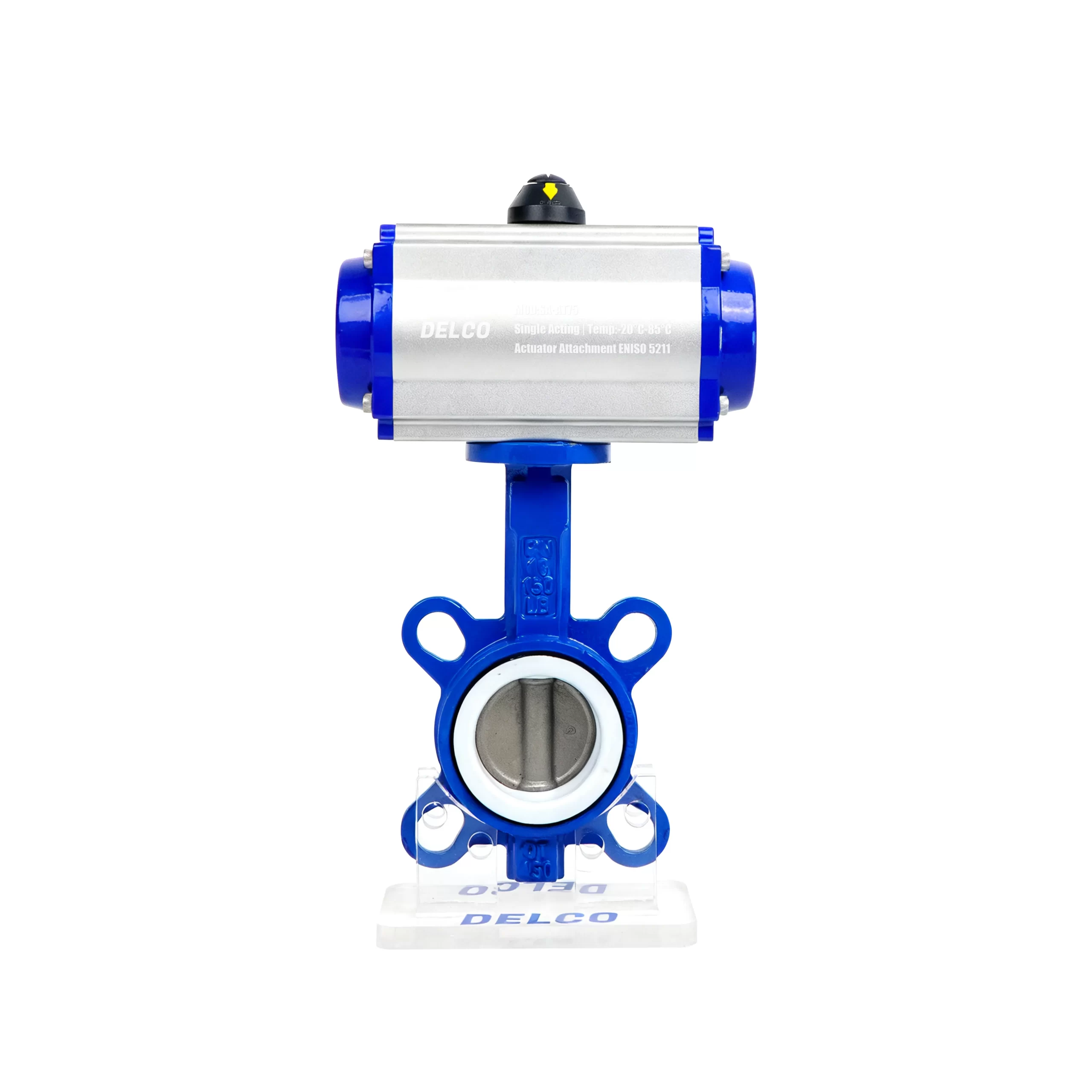 DK67-WB Pneumatic Cast Iron Wafer Butterfly Valve 1