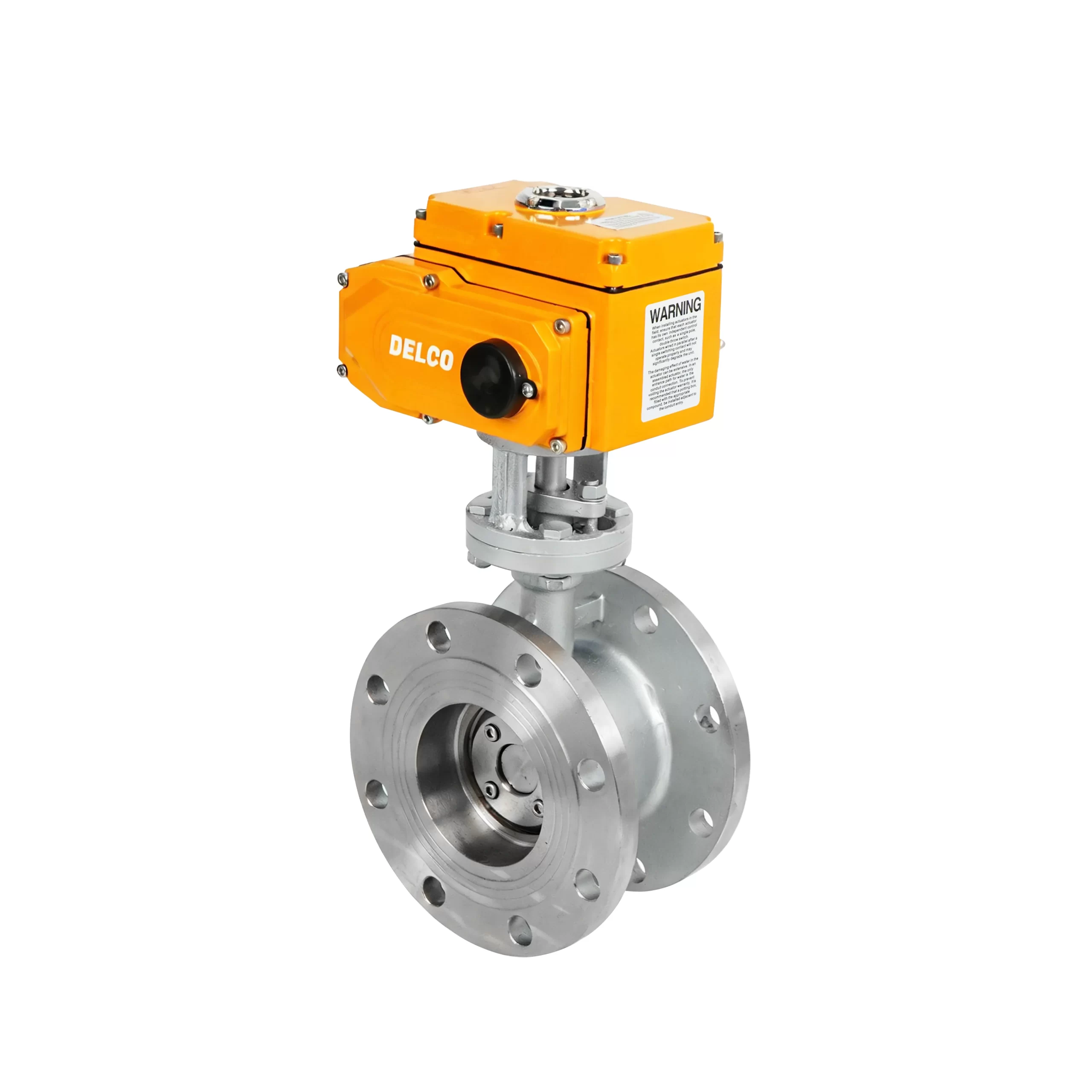 IP67-DK56-FB-G Electric Hard Seal Flanged Butterfly Valve 4