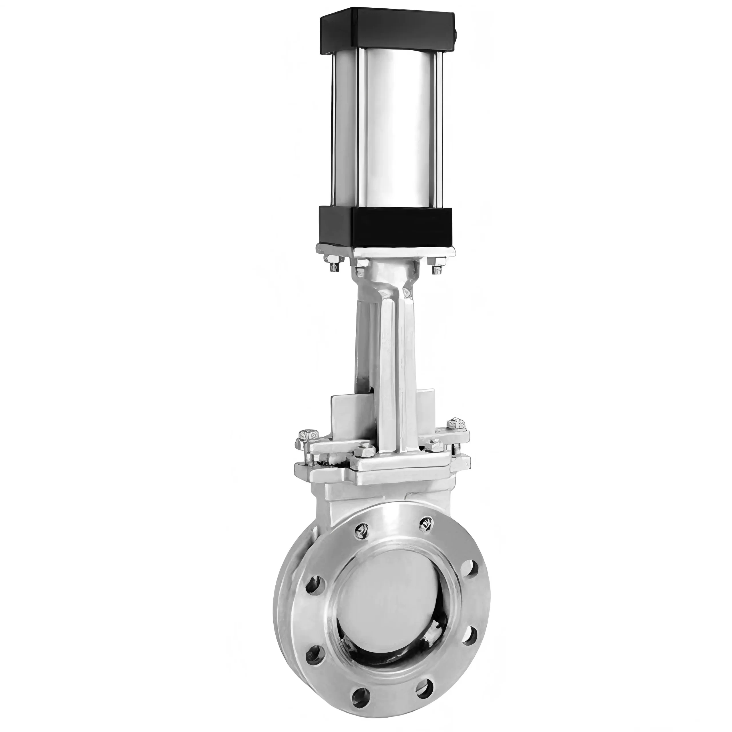 PZ641H Pneumatic Flanged Knife Gate Valve 4