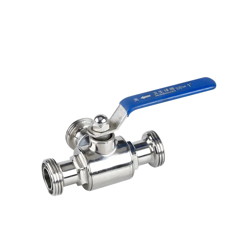 Sanitary 3-Way Ball Valve 4