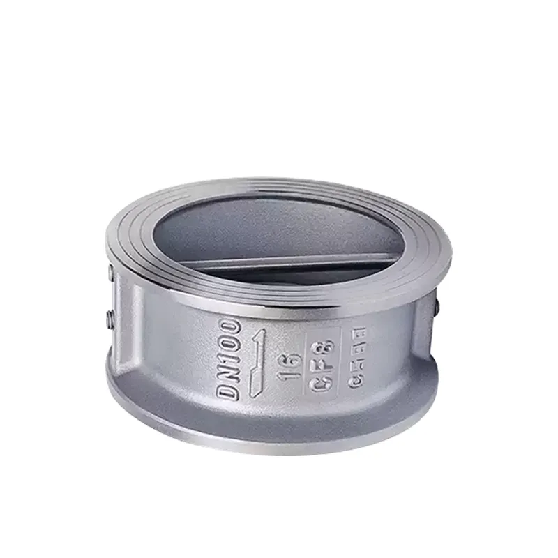 Swing type stainless steel flange check valve 1