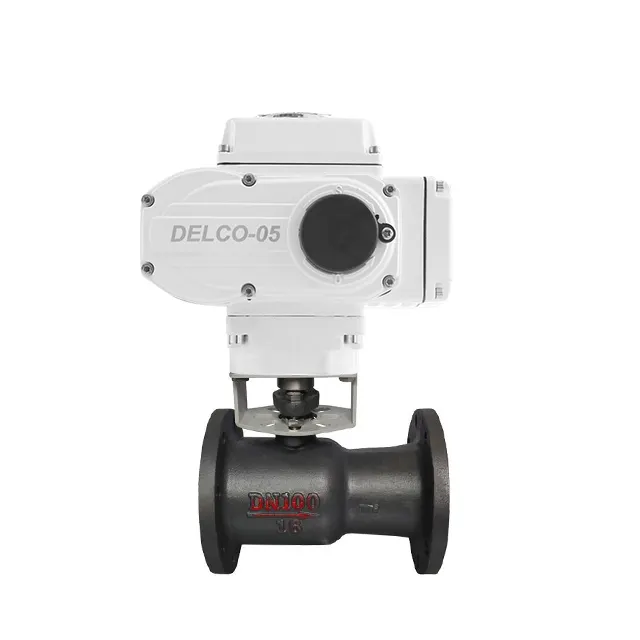 Motorized One-Piece Flanged Ball Valve (DN15-DN350) 1