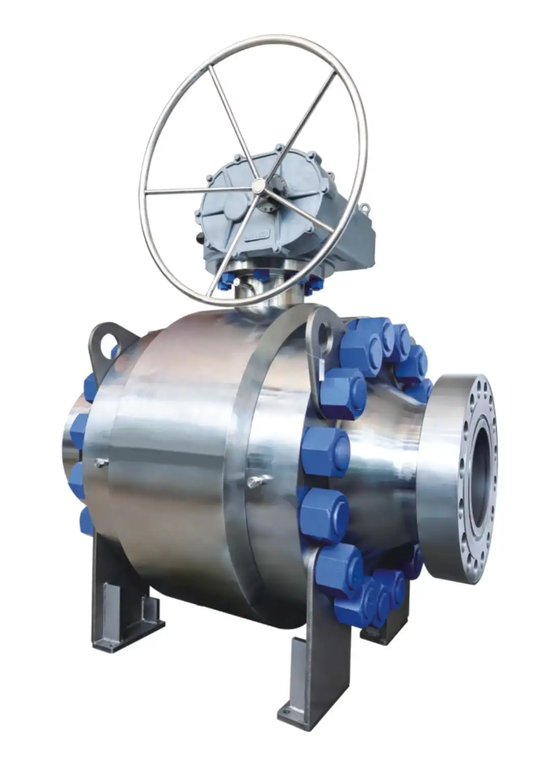 Trunnion Mounted Forged High Pressure Metal Seated Ball Valve 3